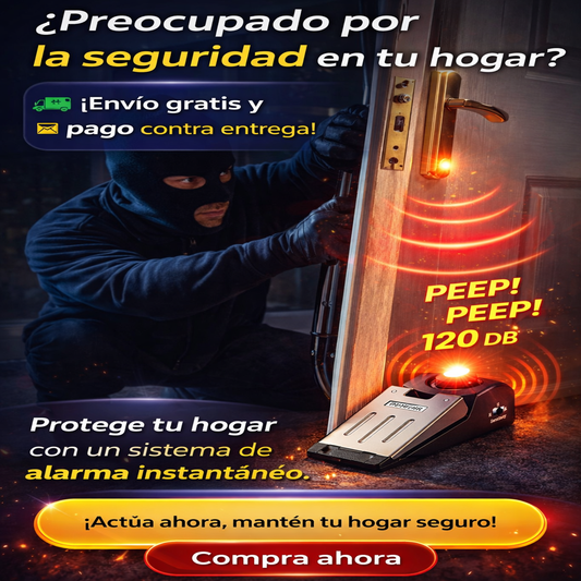 StopSafe® Tope de Seguridad con Alarma para Puertas