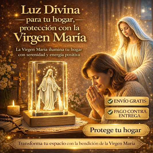 Lámpara Bendita de Jesús y Virgen María