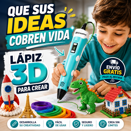 3DCreative® Lápiz de Construcción 3D