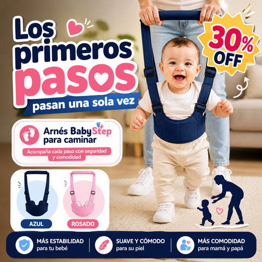 BabyStep® Arnes de Apoyo al Caminar para Bebes
