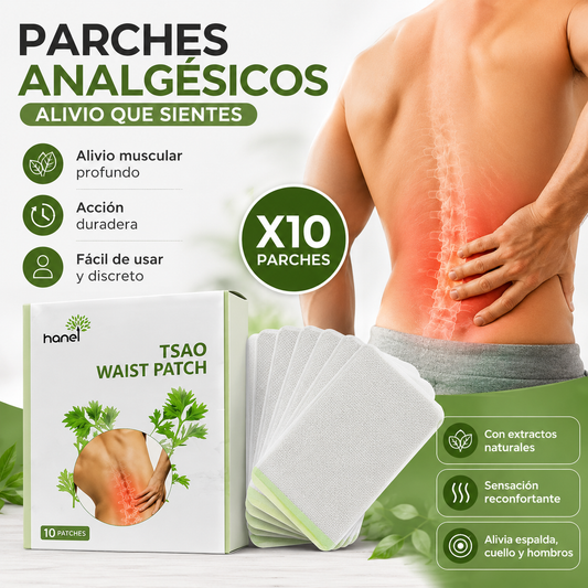 Parches para dolor de Espalda  x10 und