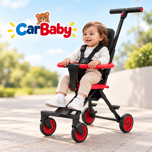 CarBaby® Carrito Paseador Plegable Para Bebe