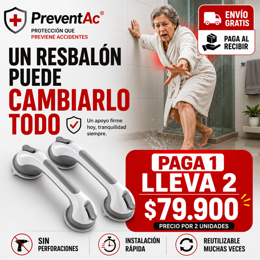 BathSafe® Soporte manija de seguridad para baño SEGUNDA PAGINA