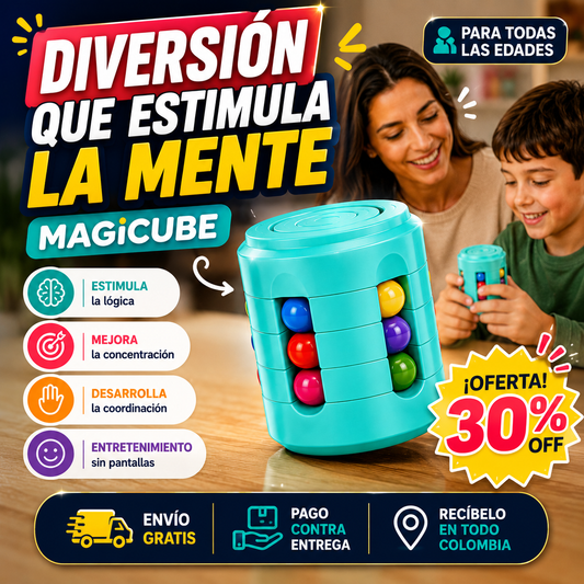 MagiCube® Rompecabeza Antiestrés