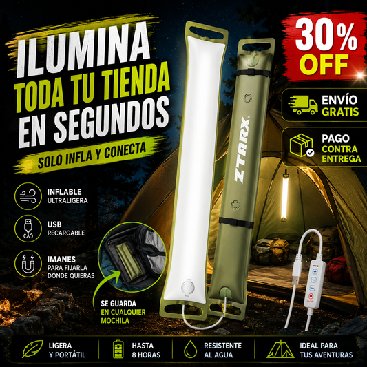 LightVisual® Tubo De Luz Inflable para Contenido Profesional